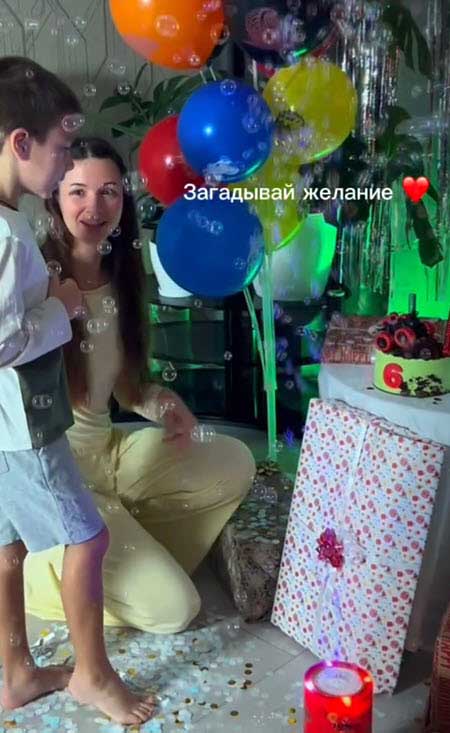 Сыну Андрея Чуева исполнилось 6 лет