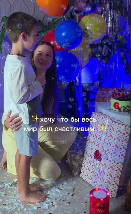 Сыну Андрея Чуева исполнилось 6 лет